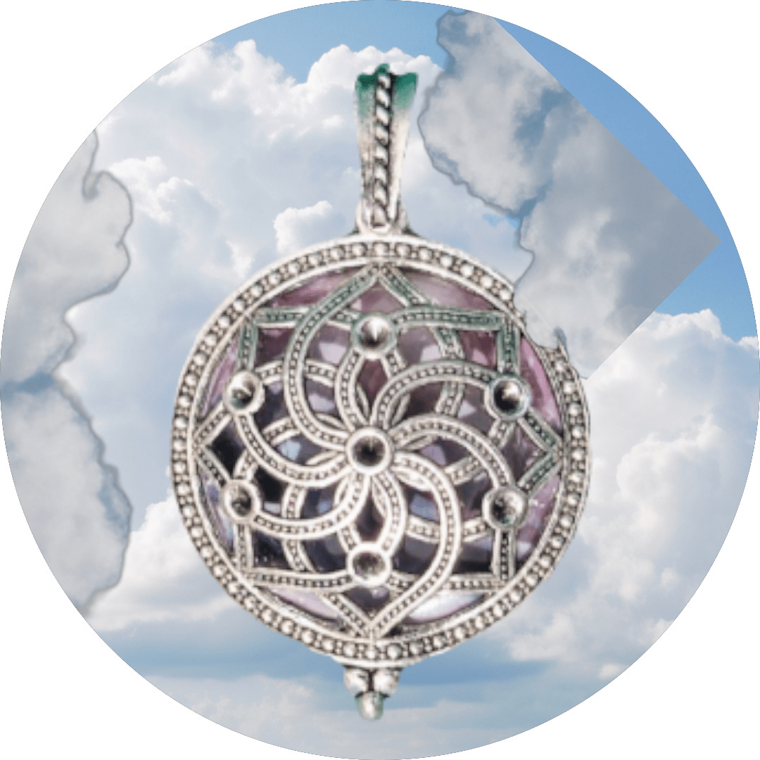 Pendentif RESON’ESSENS rosace
