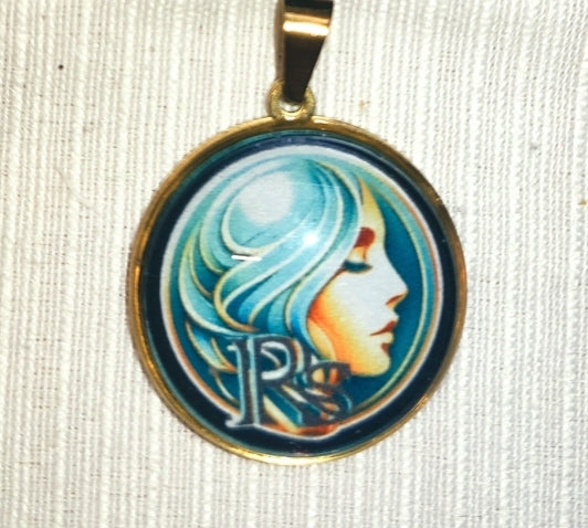 Petit pendentif circulaire verticalité