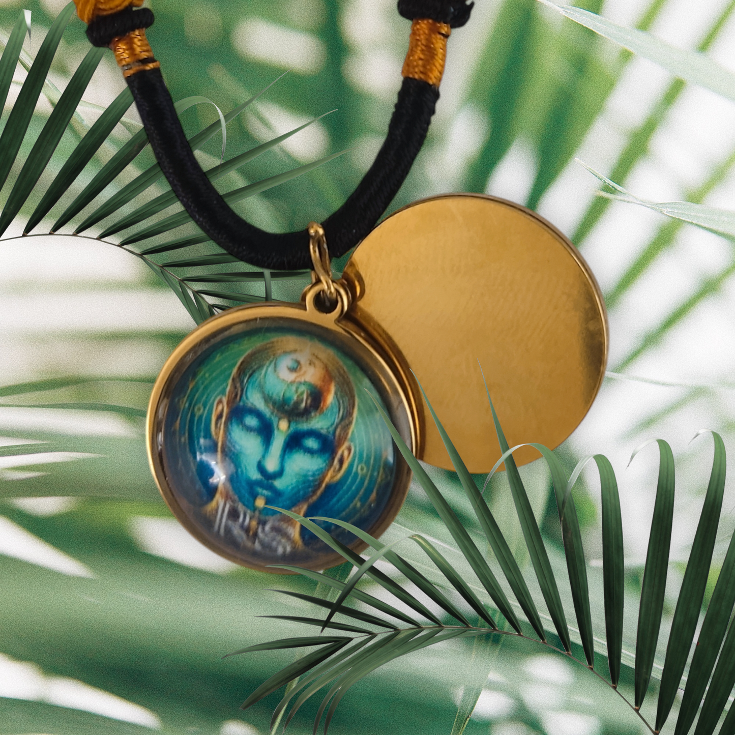 Petit pendentif circulaire verticalité