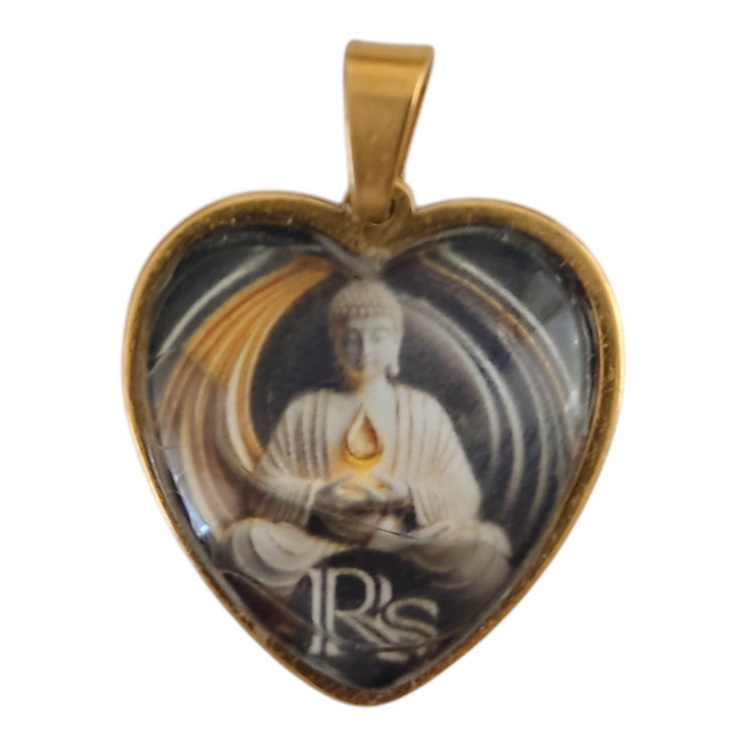Verticalité pendentif cœur
