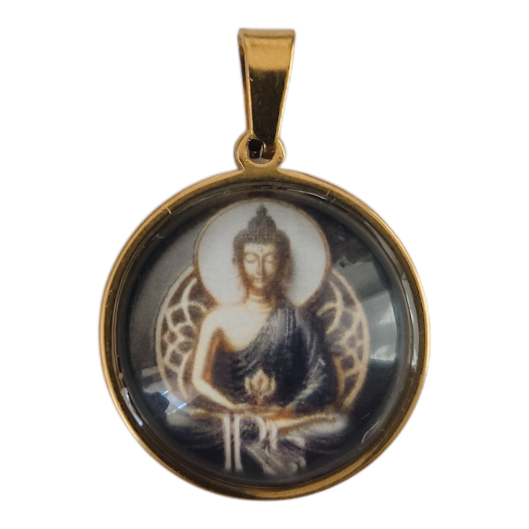 Petit pendentif circulaire verticalité