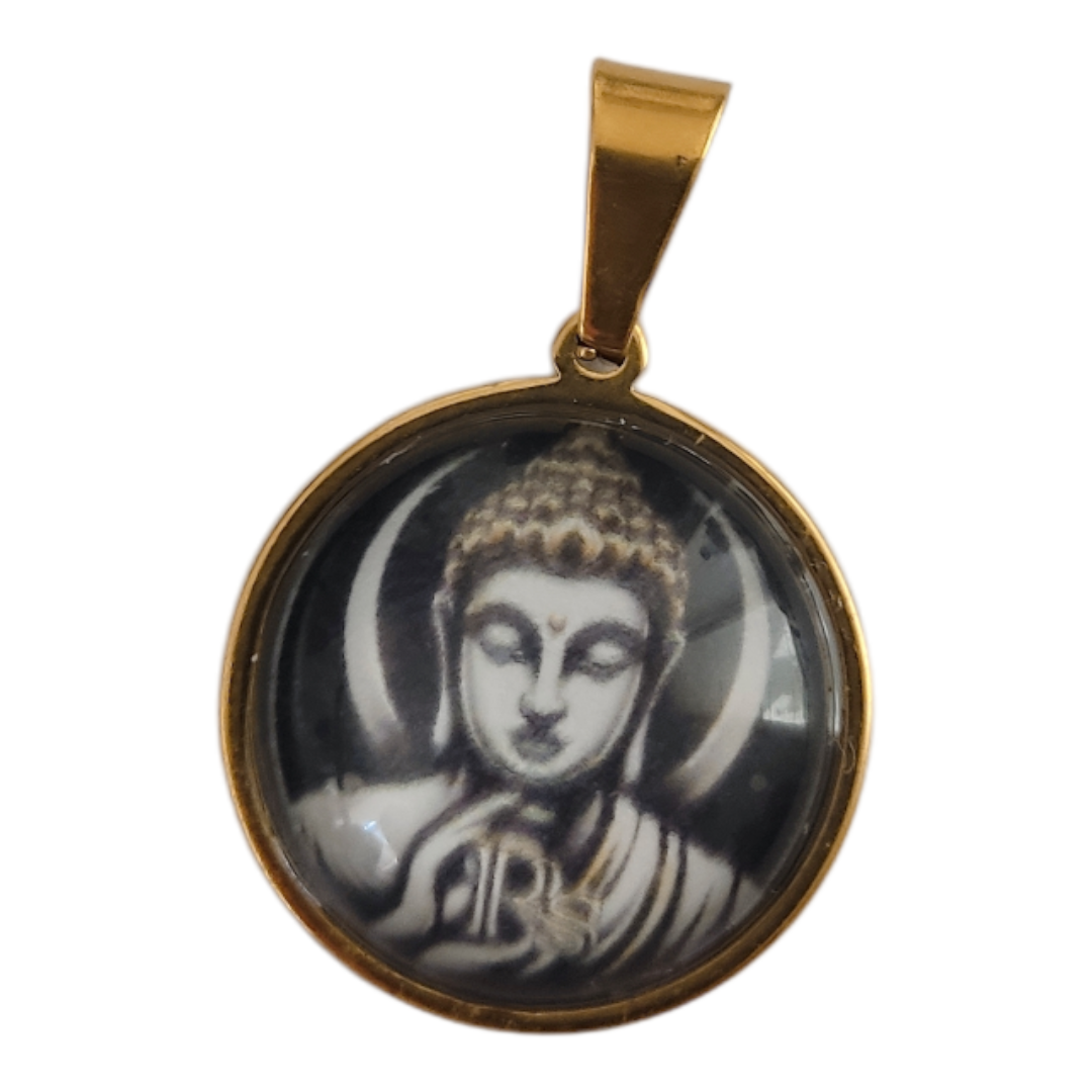 Petit pendentif circulaire verticalité