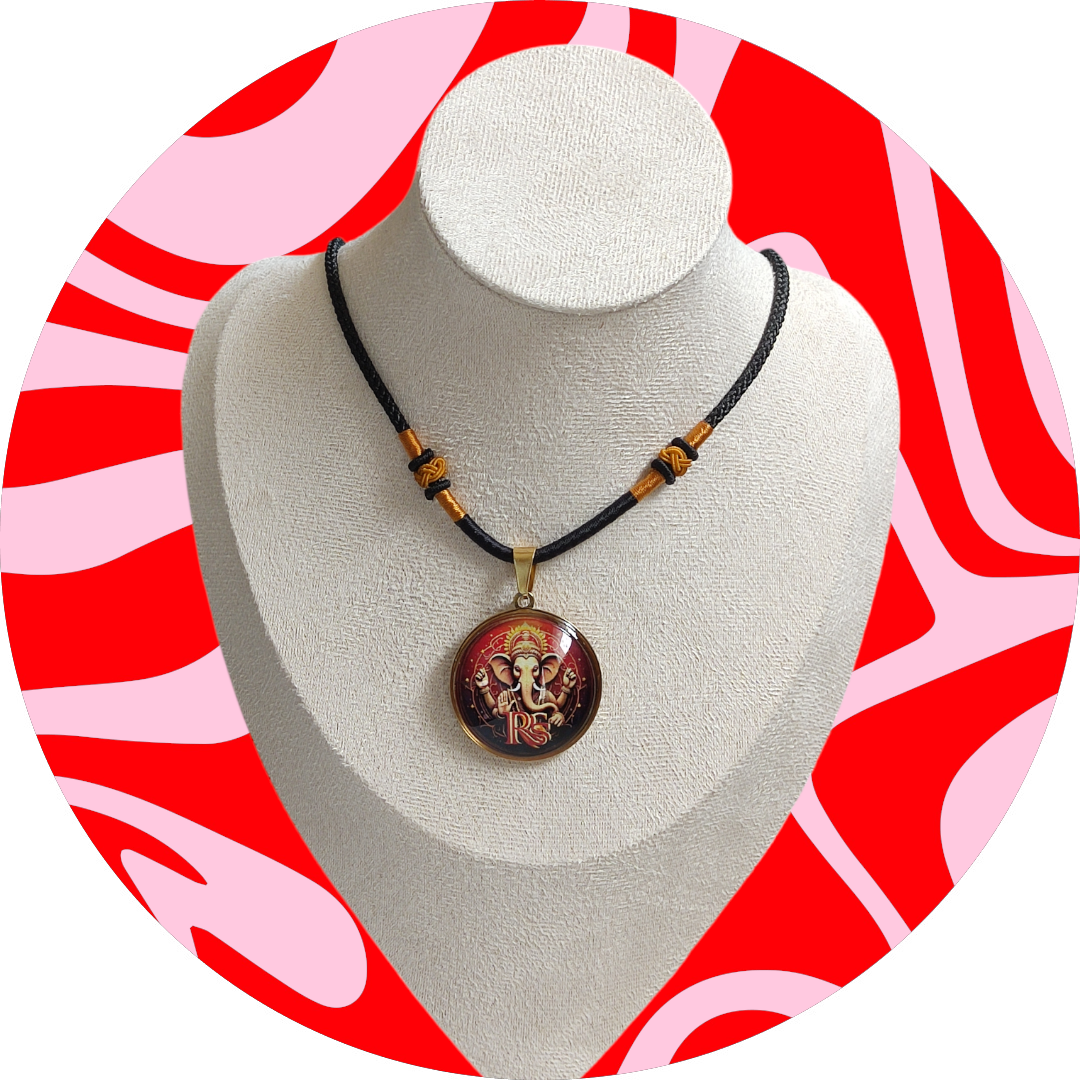 Pendentif Métal grand Protection Yang