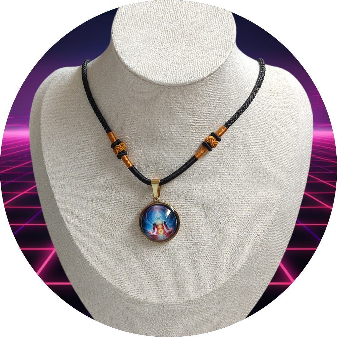 Pendentif doré grand Harmony