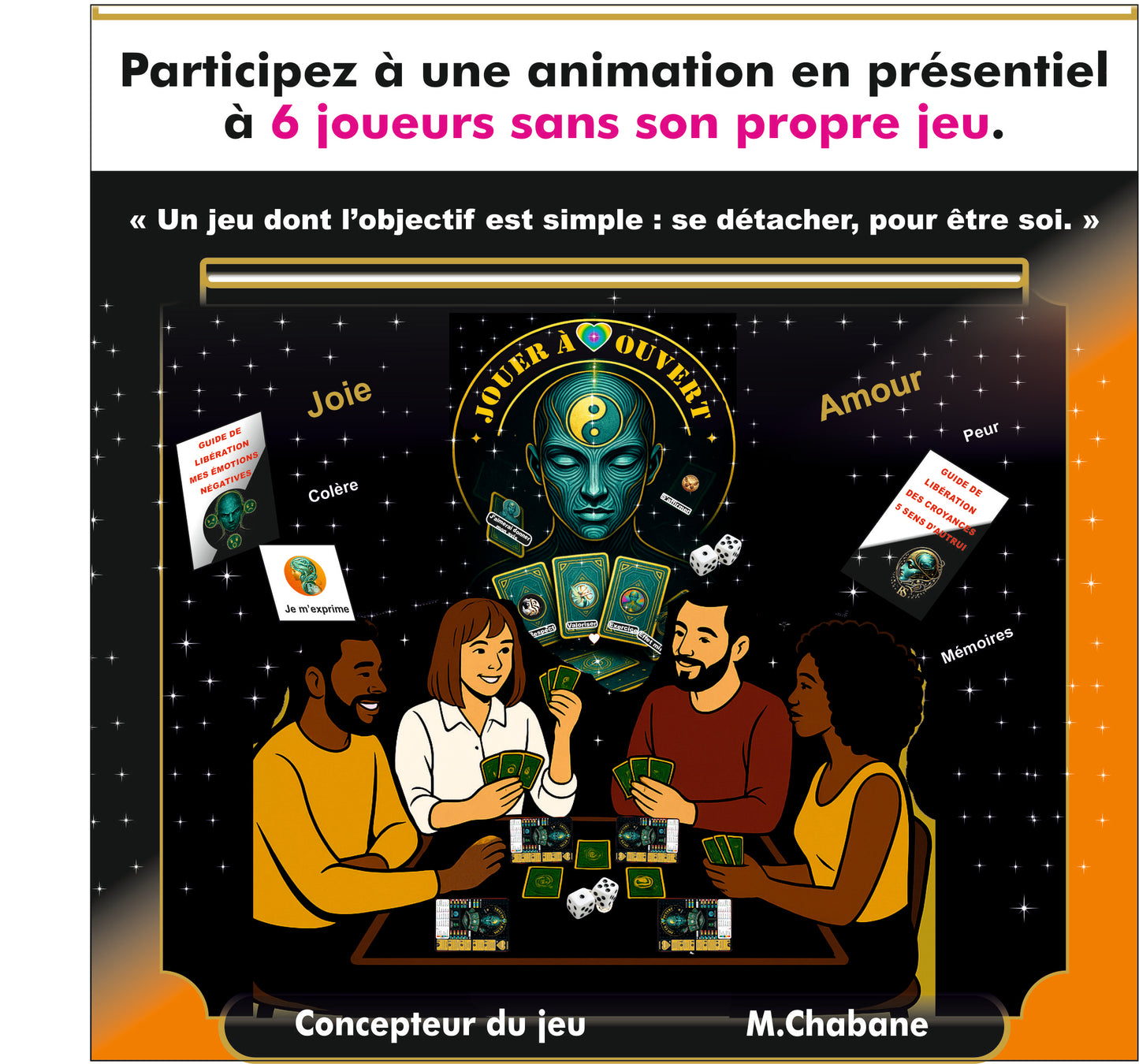 Animation sans jeu acheté 6Joueurs