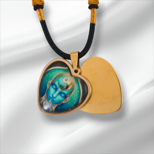 Pendentif  cœur verticalité