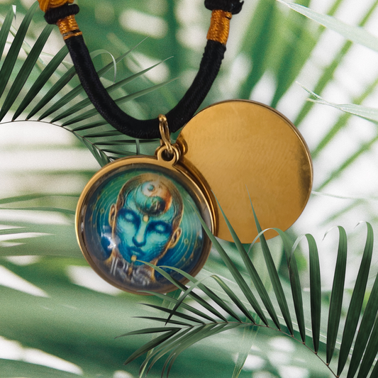 Grand pendentif circulaire verticalité