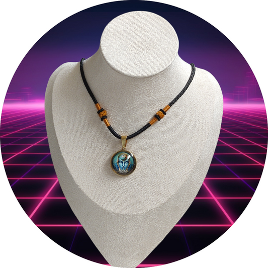Pendentif Métal moyen Iris mental