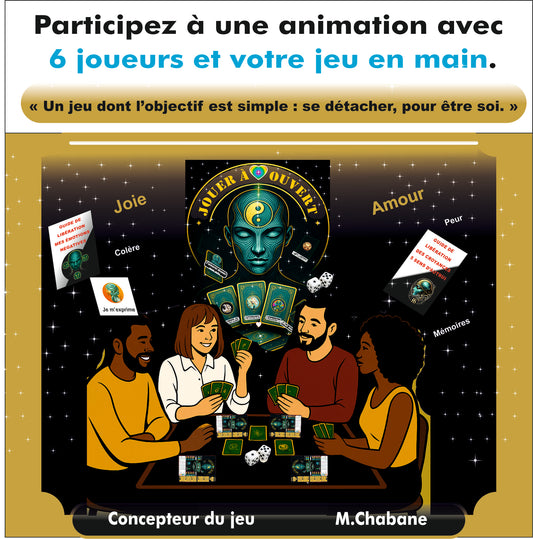Animation avec jeu acheté 6Joueurs présentiel